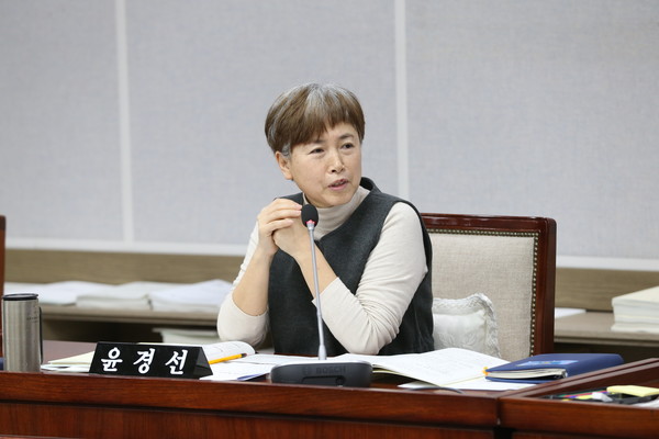 수원시의회 윤경선 의원(민중당, 금곡·입북동). ⓒ 뉴스피크
