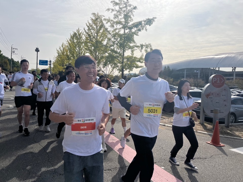 ▲ 화성시, 제24회 화성 효 마라톤 대회 성황리 개최