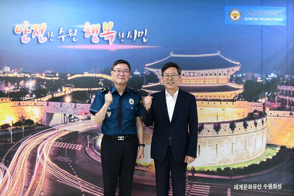 ▲ 박사승 수원 영통구청장이 지난 1일, 취임 후 처음으로 지역 내 주요 기관을 방문하며 영통 구정의 새로운 출발을 알렸다. ⓒ 뉴스피크