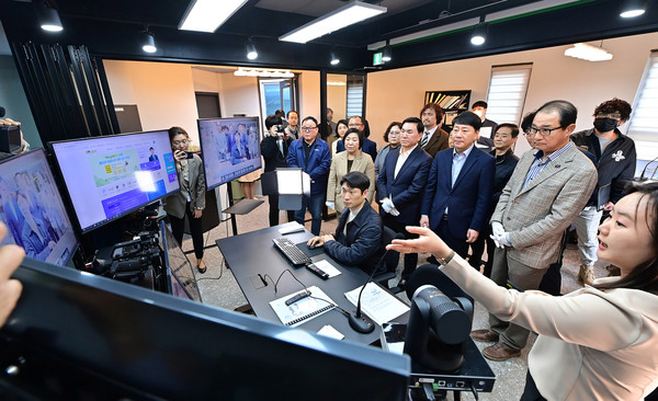 ▲ 인천 부평구, 부평상권르네상스 '디지털 상권센터' 개소식 개최 ⓒ 뉴스피크
